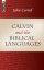 CALVIN AND THE BIBLICAL LANGUAGE PB