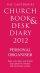 Canterbury Church Book & Desk Diary 2012 - Filofax Edition - Personal Organizer Insert Standard Size