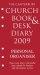 Church Book and Desk Diary 2009 Personal Organiser - The Personal Organiser