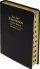 KJV New Thompson Study Bible: Black with Gold, Bonded Leather, Thumb Index