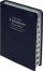 KJV New Thompson Study Bible: Blue with Silver, Bonded Leather, Thumb Index