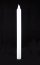 White Advent Candle Plain (Each)