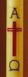 Paschal Transfer: Alpha and Omega Cross - ONLY AVAILABLE WITH A PASCHAL CANDLE