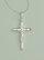 Crucifix Pendant: Silver