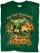 Dinosaurs T Shirt: Green, Large