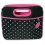 Clutch Handle Bible Cover Pink Polka-Dot -  