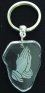 Prayer Crystal Key Ring -  