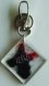 Cross Colour Crystal Key Ring -  