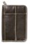 Distressed Leather-Look Bible Cover: Brown with Stitching Accent, Large -  