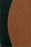 NASB Thinline Bible: Black/Tan, Duo-Tone -  