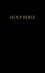 KJV Personal Size Bible: Black Hardback, Giant Print -  N/A