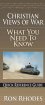 Christian Views of War -  Ron Rhodes