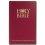 NIV Economy Bible: Burgundy, Hardback -  