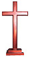 Plain Standing Cross With Stepped Base 16