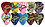 Jesus Guitar Pick Mixed Pack Of Five -  