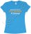 My Space Fitted T Shirt: Blue, XLarge -  