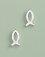 Fish Earrings: Silver -  