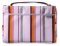 Sassy Stripes Bible Cover: Pink & Lavender, Large