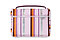 Sassy Stripes Bible Cover: Pink & Lavender, Medium