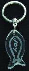 Fish Joy Crystal Key Ring