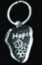 Hope Grapes Crystal Key Ring