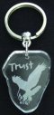 Trust Crystal Key Ring