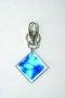 Fish Colour Crystal Key Ring