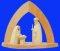 Arch With Nativity