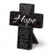 Hope Mini Metal Message Cross