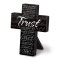 Trust Mini Metal Message Cross