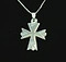 Mother of Pearl 3 Point Cross