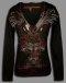 Power Long Sleeve Hoodie Black Large