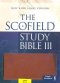NKJV Scofield Study Bible III: Imitation Leather, Zipped