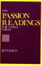 The Passion Readings for Three Voices