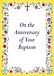 Anniversary Of Baptism Card - Pack of 10