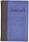 Scripture Journal: Blue & Black Italian Duo-Tone