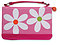 Microfibre Daisy Bible Cover: Pink, Large