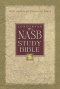 NASB Study Bible: Black, Top Grain Leather, Thumb Index