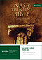 NASB Large Print Bible: Burgundy, Bonded Leather, Thinline