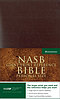 NASB Reference Bible: Burgundy, Leather-Look, Giant Print, Personal Size