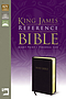 KJV Giant-Print Personal Sized Reference Bible: Black, Bonded Leather, Thumb Indexed