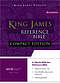 KJV Compact Bible: Burgundy, Bonded Leather, Button Flap