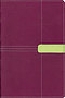 KJV Study Bible: Plum/Melon Green, Italian Duo Tone