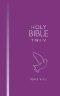 TNIV Peace Bible: Purple Soft-tone Hardback (British Text)