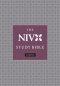 NIV Study Bible: Black, Goatskin Leather