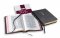 NIV Wide-Margin Bible: Black, French Moroccan Leather