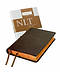 NLT Pitt Minion Reference Bible: Brown Moroccan Leather