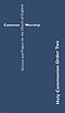 Common Worship: Holy Communion Order Two Booklet