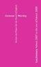 Common Worship: Lectionary Advent 2007 To Advent 2008