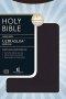 KJV Signature Slim Bible: Black, Leather